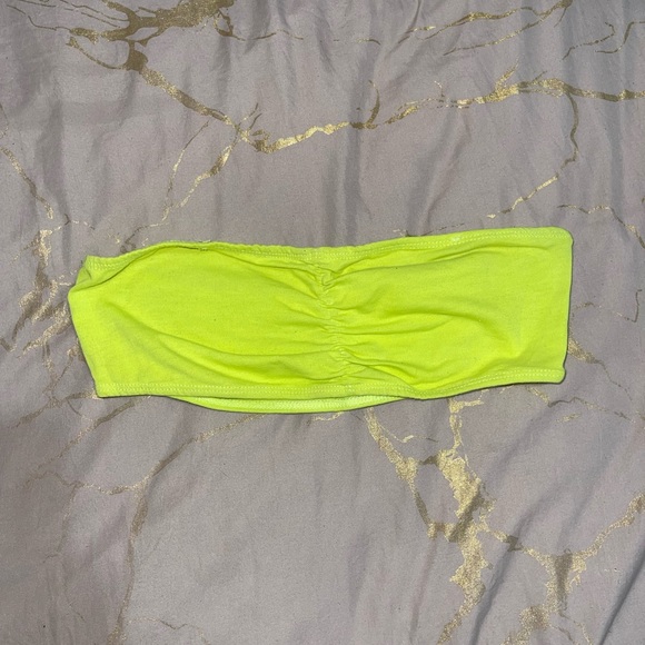 SHOP M Lime Green Bandeau - Picture 4 of 4